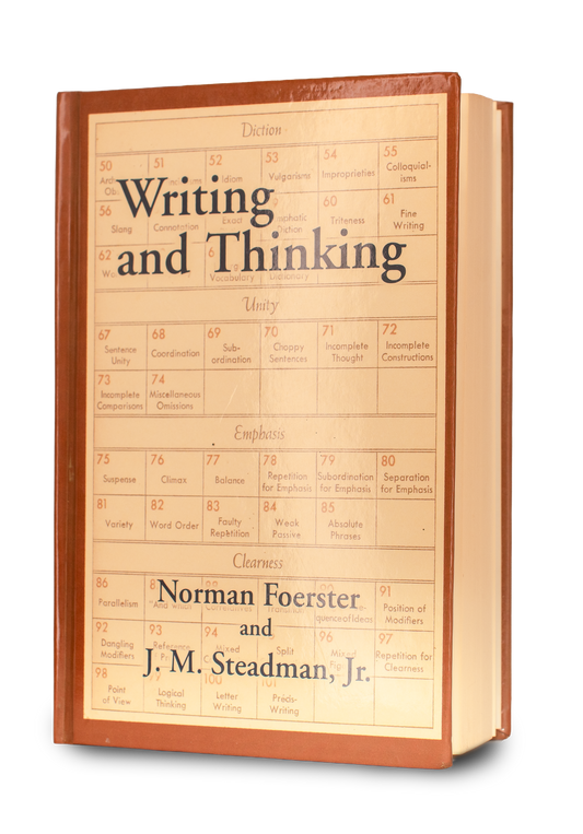 Writing and Thinking: A Handbook of Composition and Revision